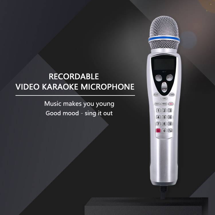 karaoke microphone player handheld mini videoke kids magic sing record player