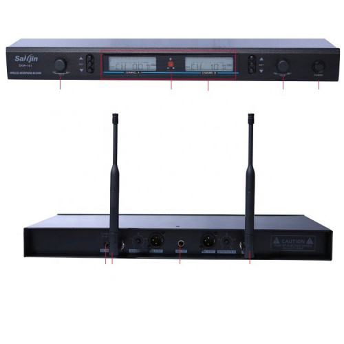 Wireless microphone Karaoke professional uhf wireless system