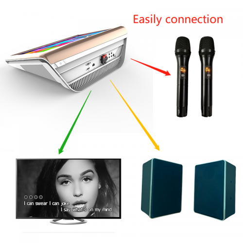 karaoke player all-in-one ktv machine midi portable hdd family ktv system