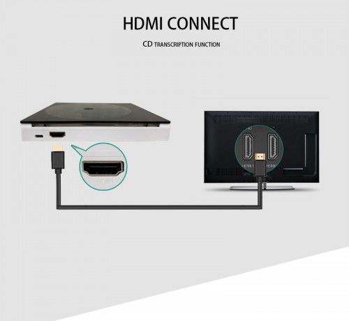 DVD CD player mini portable home dvd player with BT FM USB speaker function