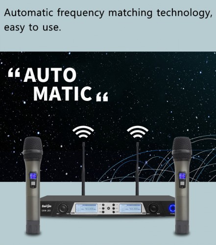 High quality wireless microphone Karaoke professional uhf handheld microphone