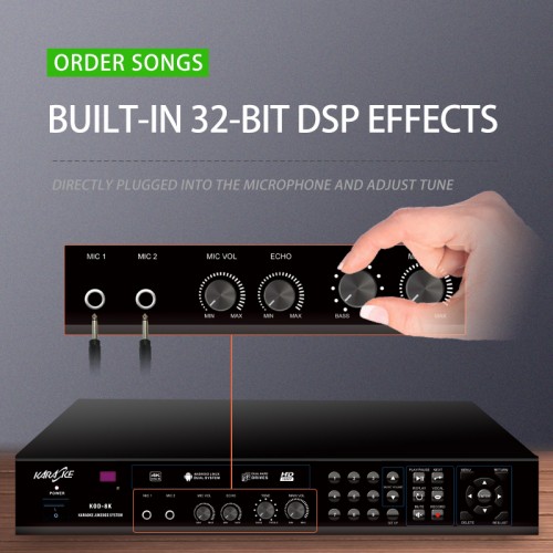 New 2020 4K karaoke player system ktv hdd jukebox Android machine